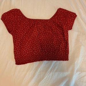 Hollister off the shoulder top